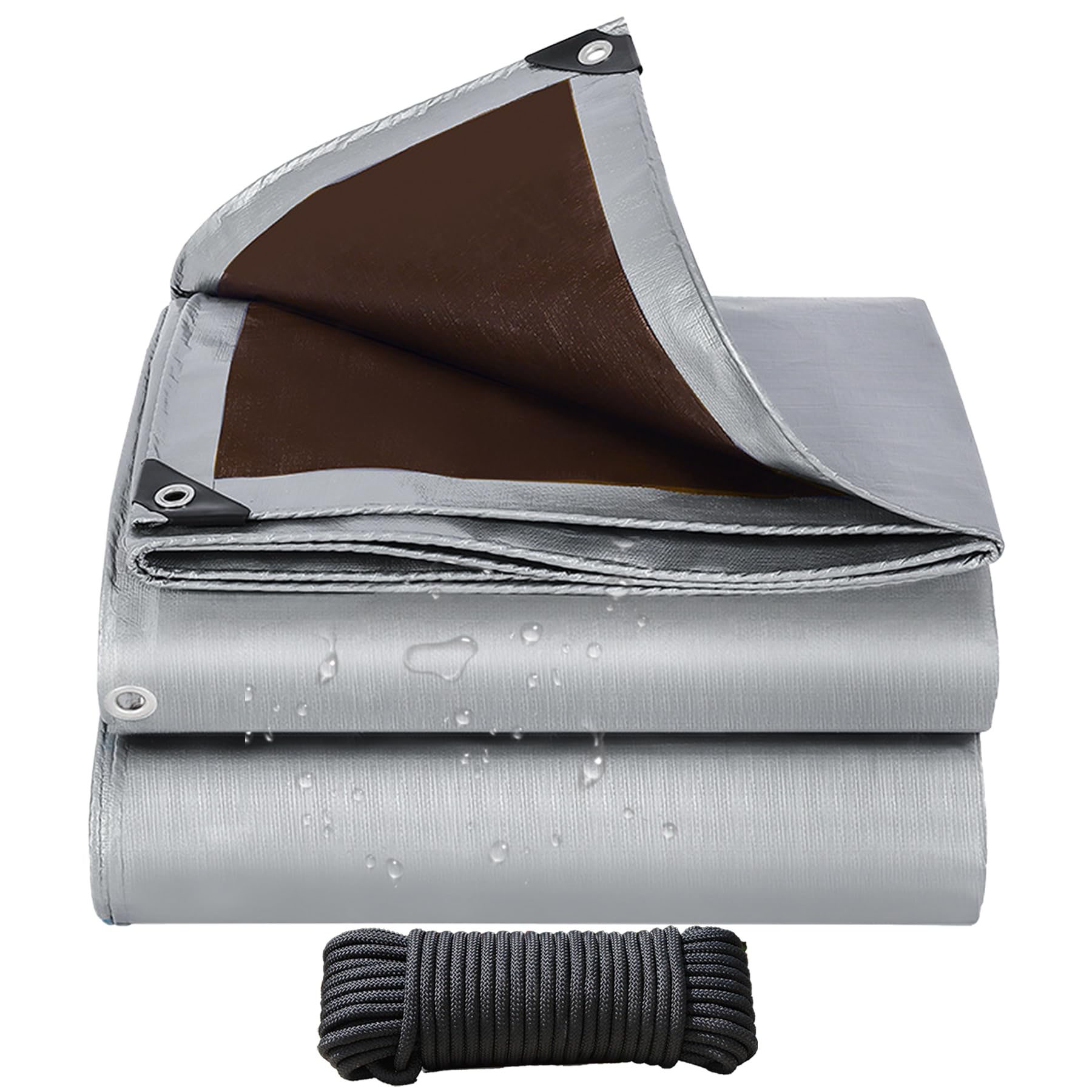 防水シート シルバーシート #4000 厚手 防水 屋外 屋根 庭 バルコニー 遮光 UVカット 台