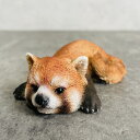 かわいい 置物 レッサーパンダ カップフタ押さえ 玄関 動物 おしゃれ トイレ 贈り物 可愛い インテリア ガーデンオーナメント 玄関先 卓上 雑貨 プレゼント ギフト ガーデニング(3)