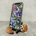 スマホスタンド レッサーパンダ 卓上 アニマル スマホホルダー おしゃれ プレゼント ギフト 贈り物 置物 可愛い リアル アニマルオブジェ インテリア かわい...