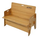 ※クーポン利用で50円OFF!※ CAPTAIN STAG キャプテンスタッグ CSクラシックス ベニア背付きベンチ UP-1047 キャンプ アウトドア 屋外 野外 おしゃれ バーベキュー レジャー ピクニック 海 山 パール金属