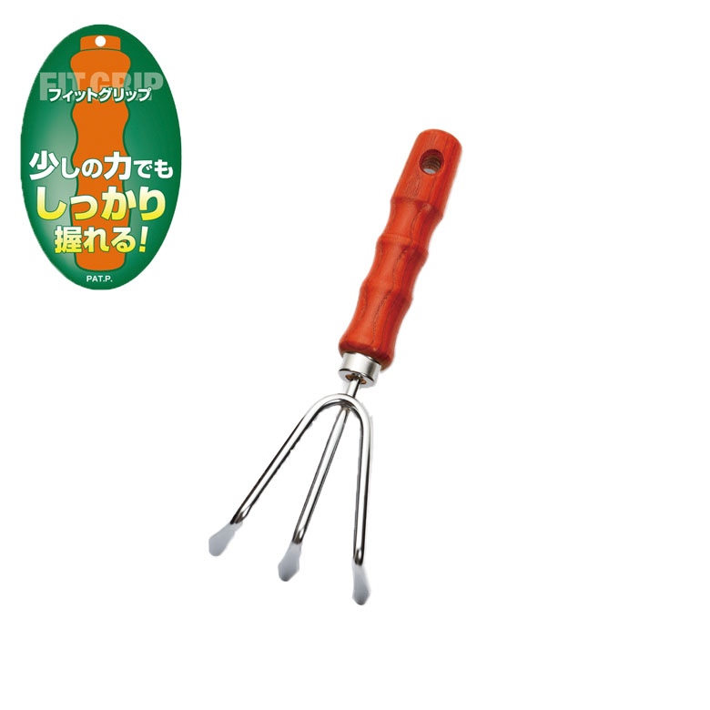 熊手 FG-4 ガーデンヘルパー(GardenHelper) 農業 用具 工具 家庭菜園 収穫 レーキ 熊手 ガーデンクリー..