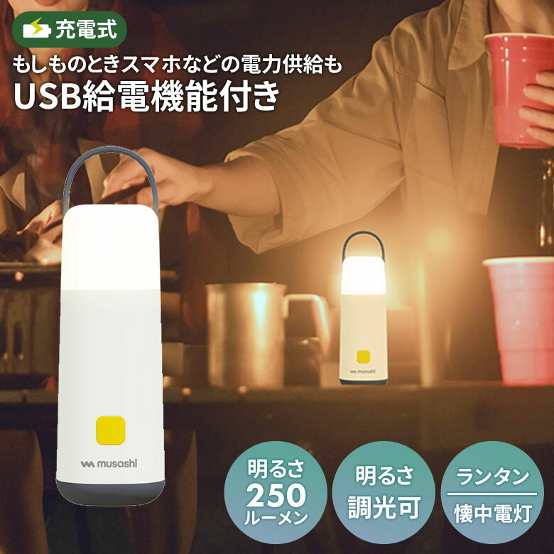 【39％引き】 ムサシ 充電式ミニラ