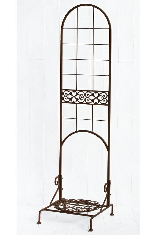 【個人様宛へ発送不可・要事業者名】アイアン製　トレリススタンド【ABIS-K100】 ※遅れ/キャンセル場合あり 代引き+4000円追加送料