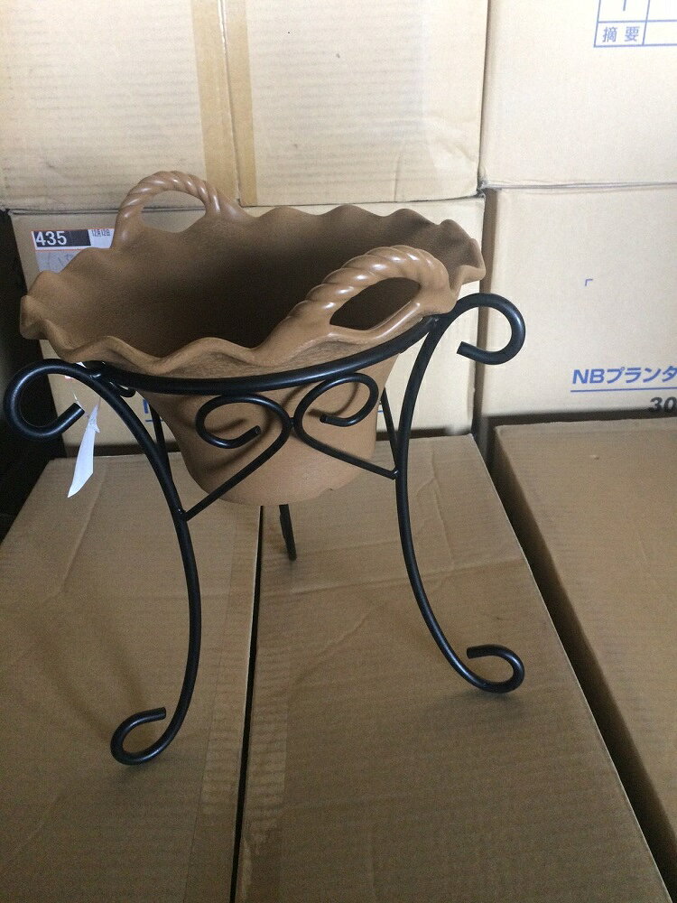 【4台セット】 ボールプランタースタンド DYS00-20 x4個(リング径20x高さ30cm)※同じサイズ4個です