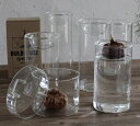 GLASS BULB BASE LONG　球根用フラワーベース　ロング【KEGY4070】ガラス花瓶　水耕栽培