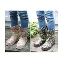 Flower Print Garden shortBootsガーデンブーツ【MR2326〜】