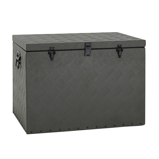 【ポイント5倍】【送料無料】万能アルミボックス BXA065GR(ODグリーン) 道具箱 宅配BOX 収納BOX