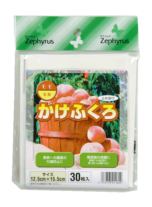 メール便　かけふくろ　30枚入　モモ用　果実袋 1