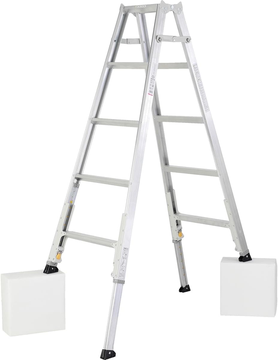 Rakuten - ALINCO（アルインコ）　karu-180　伸縮脚付専用脚立 KARU　軽すぎる伸縮脚立　軽量　通常のはしご兼用脚立と最小高さと最大高さが同じサイズ　安心のダブルロック
