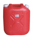 プラスチック灯油容器18L(赤)