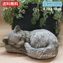 ＼4/20限定！抽選で100％ポイントバック／Hampshire Garden Craft ドラゴンストーン CAT ねこ 猫 ネコ SM02 ガーデニング オーナメント イギリス ハンプシャー イングリッシュ ガーデン オブジェ 置物 定番 デコレーション動物 アニマル