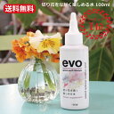 切花延命剤 「　evo 切り花をながく楽しめる水 」　花瓶 フラワーベース 長持ち 100ml 花束 あす楽　切花長もち液　キープフラワー