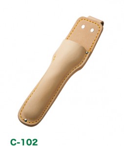 片手刈込（根切）鋏用 C-102【皮ケース-芽切鋏用・根切鋏用・葉刈鋏用】