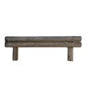 丸太花壇エッジ 90cm 4組セット【花壇 仕切り 土留め 囲い 連杭 エッジ 菜園】【SS】送料無料:沖縄県へは別途送料がかかります。