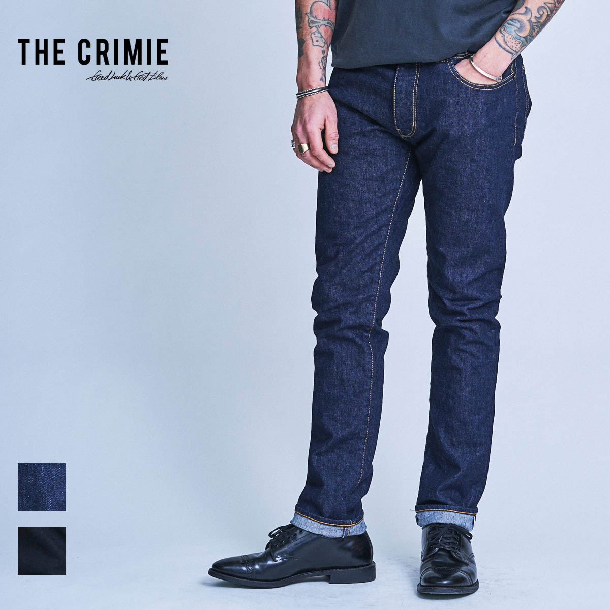 【公式】 CRIMIE クライミー BORN FREE DENIM JEANS CRA-02A1-PL01 デニム ストレッチ デニムパンツ パンツ 岡山 ジーンズ アメカジ ファッション 高級 春 夏 春服 夏服 メンズ 黒 ブラック インディゴ