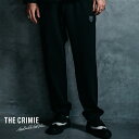 30 OFF SALE【公式】CRIMIE クライミー BLACK HEART LOGO SWEAT PANTS ハート ロゴ スウェット パンツ セットアップ メンズ ブランド 大人