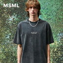 SALE【公式】MSML TYPEWRITER T SHIRT タイプライター Tシャツ