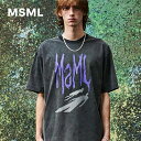 【公式】 MSML BLIND T SHIRT ブラインド Tシャツ