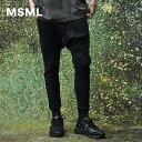 SALE【公式】MSML SARROUEL SWEAT PANTS サルエル スウェット パンツ