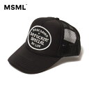 【公式】MSML エムエス エムエル MESH CAP メッシュキャップ