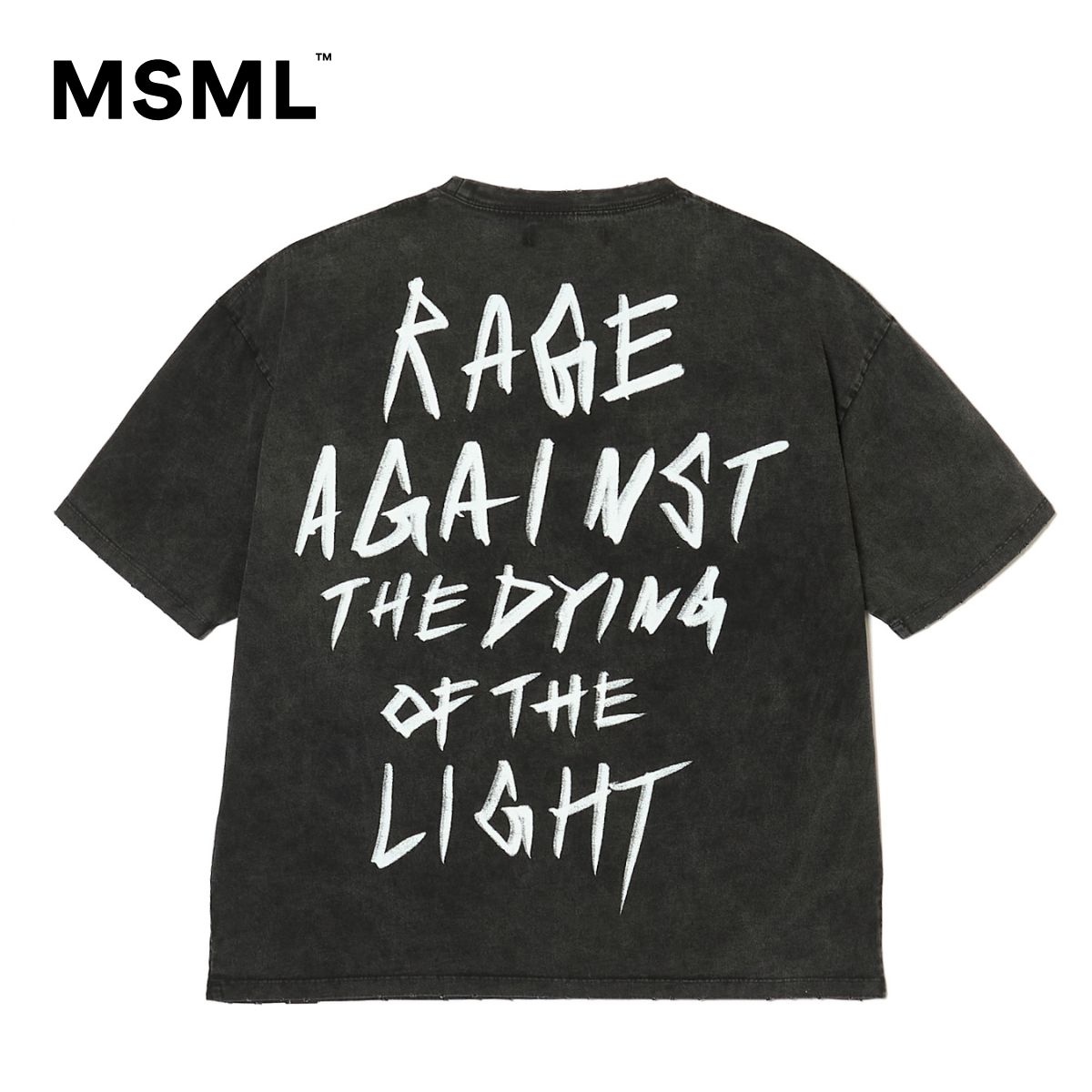Rakuten - 【公式】MSML エムエス エムエル RATDOTL TEE レイジアゲンストザダイイングオブザライト Tシャツ