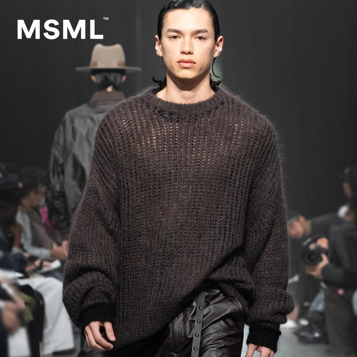 Rakuten - 【公式】MSML エムエス エムエル MOHAIR KNIT モヘア ニット