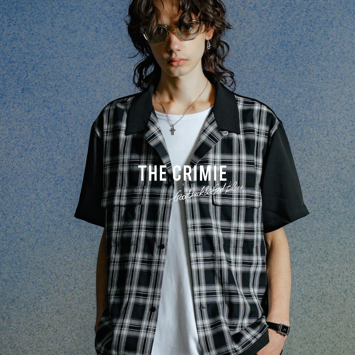 【公式】 THE CRIMIE クライミー SHORT LENGTH CHECK SHORT SLEEVE SHIRT ショート丈 チェック 半袖 シャツ