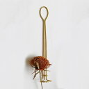 吊り下げ 花瓶用 Horn Please ホーン プリーズ BRASS ハンギング リング 一輪挿し ハンギング おしゃれ 真鍮 ワイヤー クリップ ディスプレイ ドライフラワー ギフト プレゼント フェイクグリーン ラッピング 無料ラッピング ギフト プレゼント おすすめ(3)