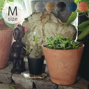 プランター プラスチック 鉢 シンプル 軽い amabro アマブロ ART STONE アート ストーン M ポット 鉢 植木鉢 穴付き 屋内 室内 軽量 観葉植物 8号 9号 北欧 西海岸 シンプル 多肉 多肉植物 屋外 庭 ベランダ