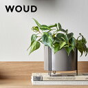 WOUD ピデストールプランター スモール プランターカバー 鉢カバー 鉢 植木鉢カバー 植木鉢 屋内 室内 ディスプレイ 北欧 おしゃれ 観葉植物 多肉植物 ...