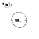 Audo POV サークルティーライト Sサイズ ブラック 壁掛け キャンドル ホルダー キャンドルスタンド 北欧 インテリア 雑貨 おしゃれ 壁飾り リビング...