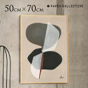 ペーパーコレクティブ Paper Collective アートポスター コンポジション01 抽象画 50×70cm 50 70 アート インテリア 玄関 おしゃ...