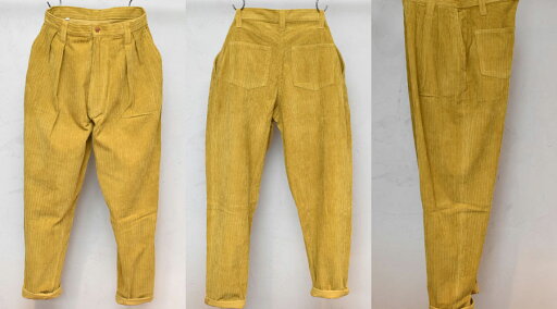 50%バーゲンプライス!E.TAUTZ イートウツPLEATED CORE TROUSERS CORDUROY / プリーテッドトラウザーズ コーデュロイパンツ 3色展開【TRS03 1009】 50%バーゲンプライス!E.TAUTZ イートウツPLEATED CORE TROUSERS CORDUROY / プリーテッドトラウザーズ コーデュロイパンツ 3色展開【TRS03 1009】