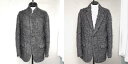 40%バーゲンプライス!FORME d'expression/フォルム デ エクスプレッション "RELAXED WORK COAT " FAUX-NOIR / リラックスドワークジャケットコート【HC011 MNAF】【MEN'S】
