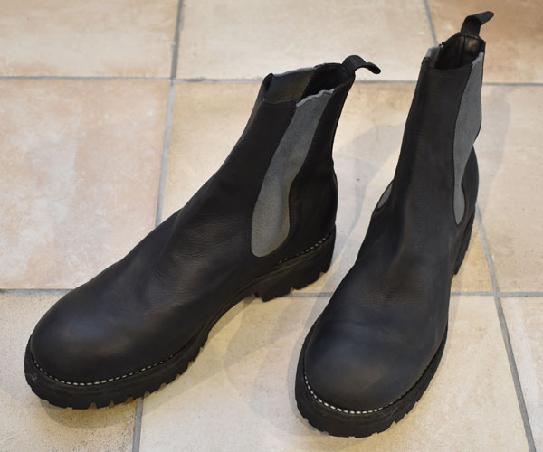 GUIDI グイディ CHELSEA BOOTS SOLE RUBBER/チェルシーブーツ