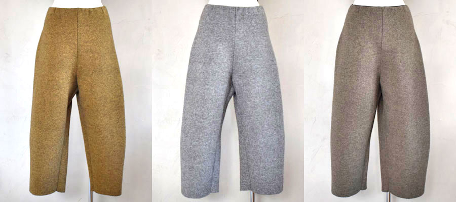 30%バーゲンプライス!_BOBOUTIC ボブティック " BIG-BIC-BOC " GAUGE 7trousers / ニットトラウザーズ 【4775】