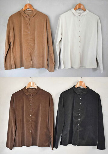 30%バーゲンプライス!_ALBUM DI FAMIGLIA / アルバム ディ ファミリア SHORT COLLAR SHIRT Vショートカラーシャツ【12-125】【WOMEN'S】 30%バーゲンプライス!_ALBUM DI FAMIGLIA / アルバム ディ ファミリア SHORT COLLAR SHIRT Vショートカラーシャツ【12-125】【WOMEN'S】