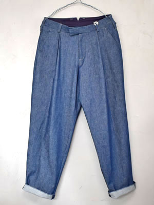 24AW_MAATEE&SONS / マーティーアンドサンズ MILITARY SLACKS ミリタリースラックス【MT4303-0215A】 24AW_MAATEE&SONS / マーティーアンドサンズ MILITARY SLACKS ミリタリースラックス【MT4303-0215A】