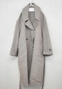 24ss_nonnotte / ノノットDRAPING OVERCOAT TYPE Aドレーピングオーバーコート