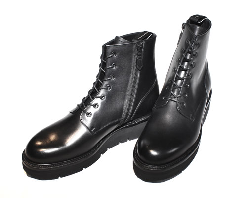 foot the coacher フットザコーチャーKNOCKOUT 7HOLES BOOTS 7アイレットブーツBLACK【FTC2234001】