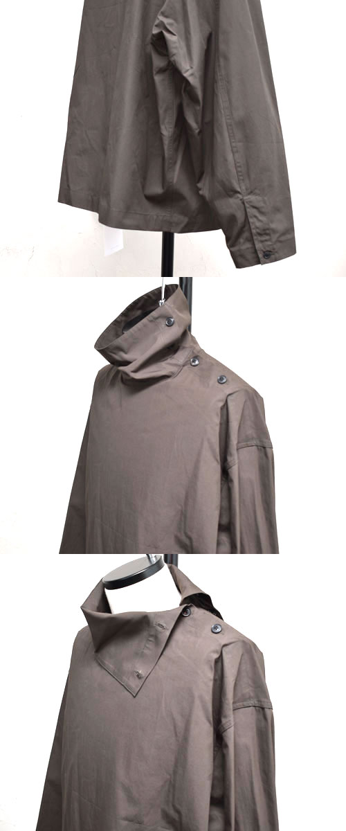 25AW_nonnotte / ノノットDRAPING H/N PULLOVERドレーピングハイネックプルーバー【N-25A-010】【MEN'S】