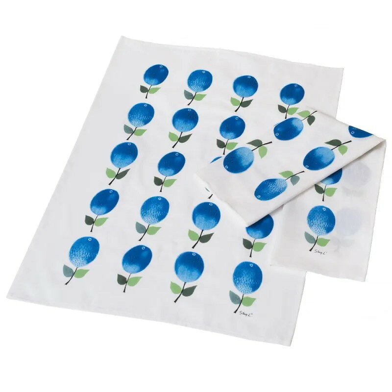A3 Profil エースリープロファイル キッチンタオルPrunusプルヌス 50×70cm 北欧 スウェーデン 綿 麻 天然素材 キッチンクロスおしゃれ かわいいメール便送料無料