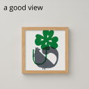 a good view ポスター SHIROTSUME RISU(シロツメリス) 30×30cm 鈴木マサル OTTAIPNU アートポスター デザイン ウォー...