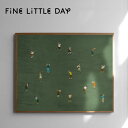 Fine Little Day ポスター GOLFERS 50×40cm ファインリトルデイ ゴルファー 北欧 スウェーデン おしゃれ