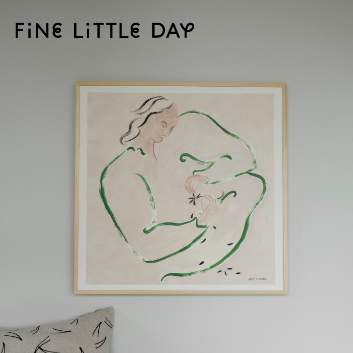 Fine Little Day ファインリトルデイ ポスター LOVE ME NOT 70×70cm 北欧 スウェーデン おしゃれ ソフィア リンド sofia lind