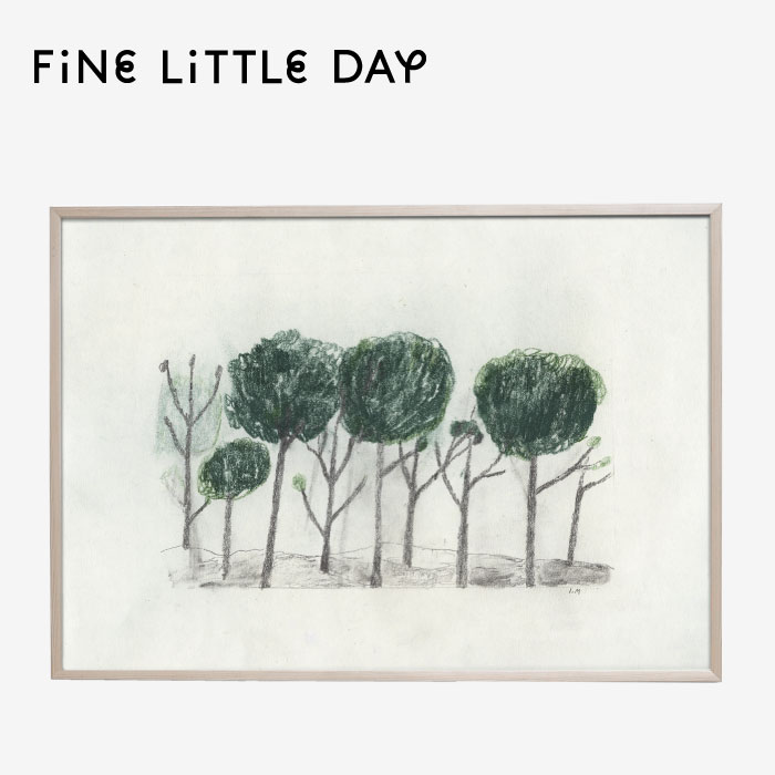 Fine Little Day ポスター TREES 70×50cm ファインリトルデイ 北欧 スウェーデン おしゃれ