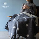 クリッパン ブランケット KLIPPAN クリッパン ウール ハーフブランケット CHOUCHO グレー W90×L130cm mina perhonen ミナペルホネン エコラムウール ちょうちょ チョウチョ 天然素材 北欧 おしゃれ 送料無料 ひざかけ