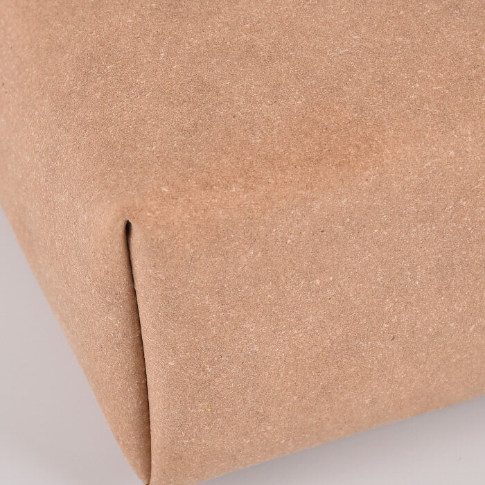 MOHEIM / モヘイム TISSUE COVER (リサイクルレザー / ベージュ) ティッシュカバー ティッシュケース 革 ミニマル エコ おしゃれ かっこいい メンズ シンプル [2]