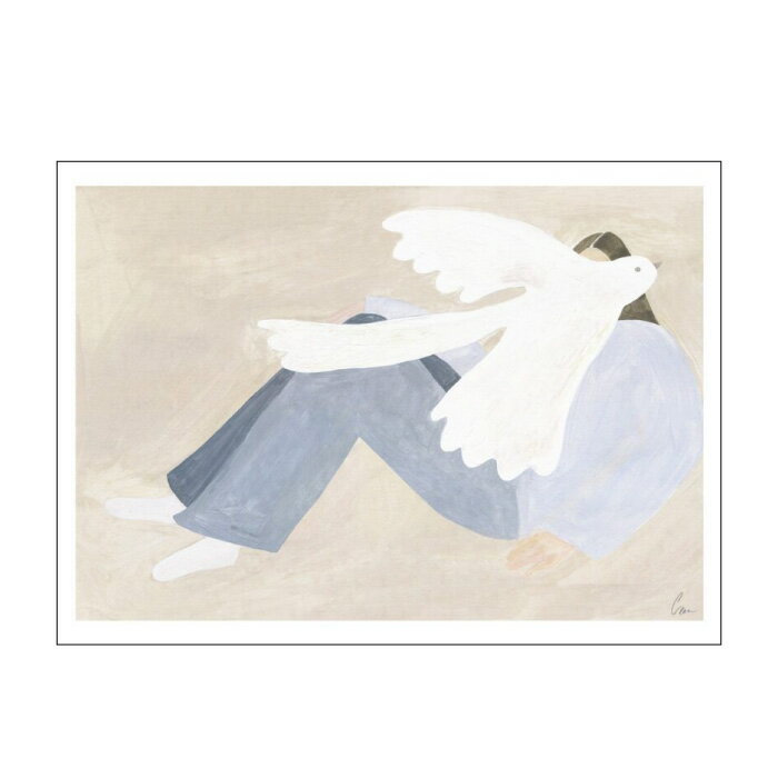 THE POSTER CLUB ポスター Bright Bird 30×40cm/50×70cm ポスタークラブ 北欧 デンマーク アート インテリア おしゃれ Clara Schicketanz