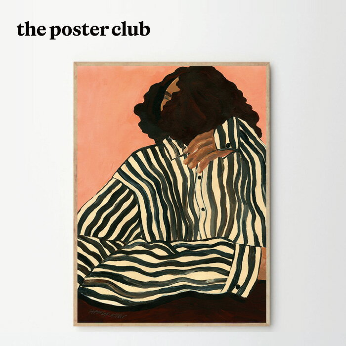 THE POSTER CLUB ポスター SERENE STRIPES 30×40cm ポスタークラブ 北欧 デンマーク アート インテリア おしゃれ HANNA PETERSON
